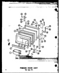 Diagram for 03 - Fz Door Assy 16 Cu. Ft.