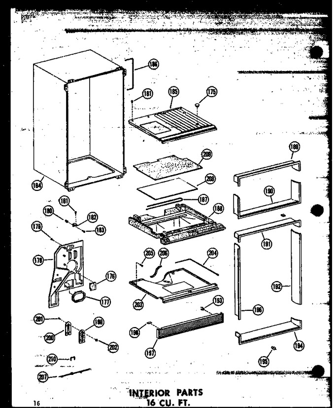 Diagram for T16W (BOM: P6030308W)