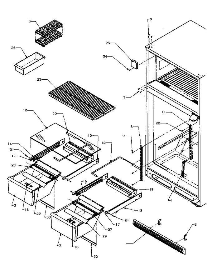 Diagram for TA18R3W (BOM: P1158307W W)