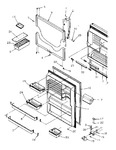 Diagram for 10 - Ref Door