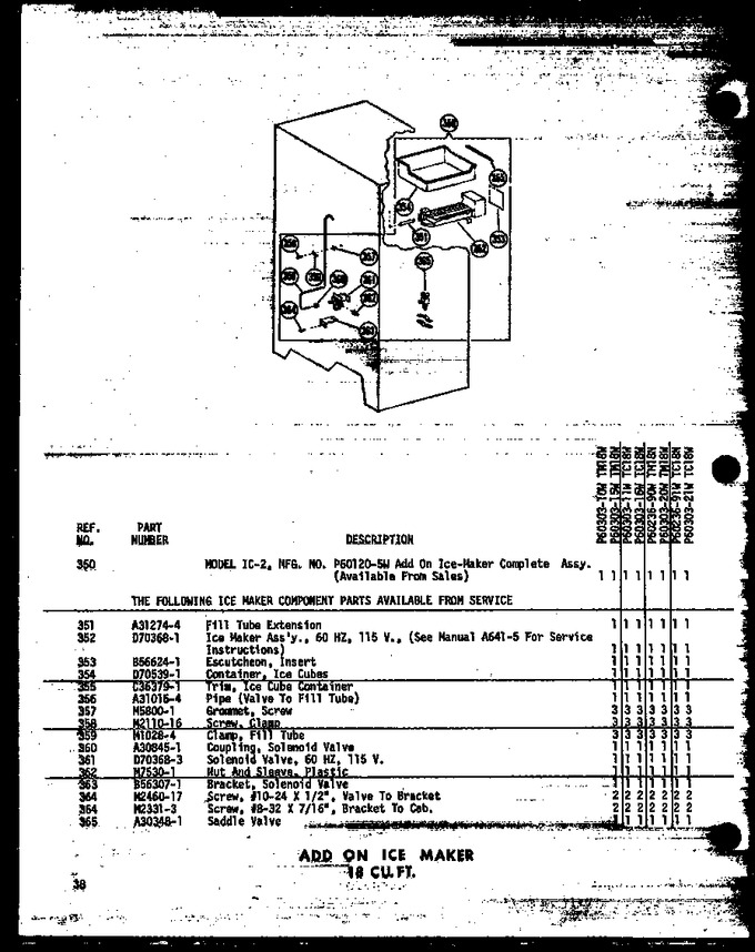 Diagram for TM18W-A (BOM: P6030320W A)