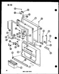 Diagram for 07 - Upper Door Parts