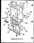 Diagram for 05 - Ref Door Parts