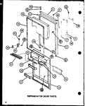 Diagram for 05 - Ref Door Parts