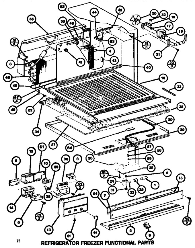 Diagram for TR520H1 (BOM: P7655611W)