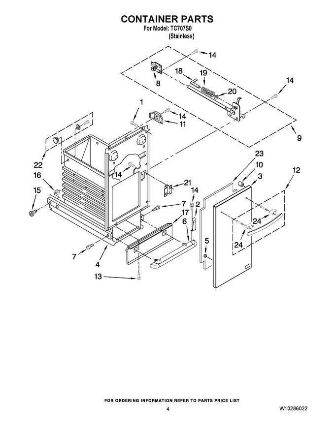 Diagram for TC707S0