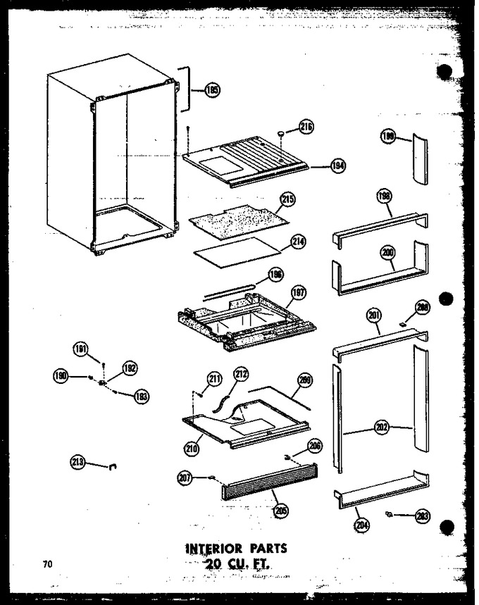 Diagram for TR20N-A (BOM: P6023646W A)