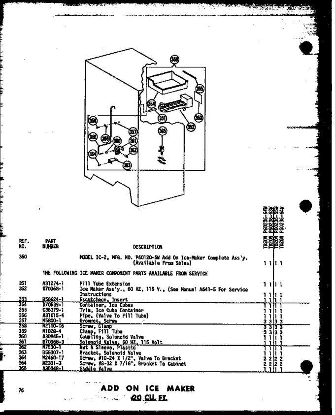 Diagram for TD20N-A (BOM: P6023664W A)