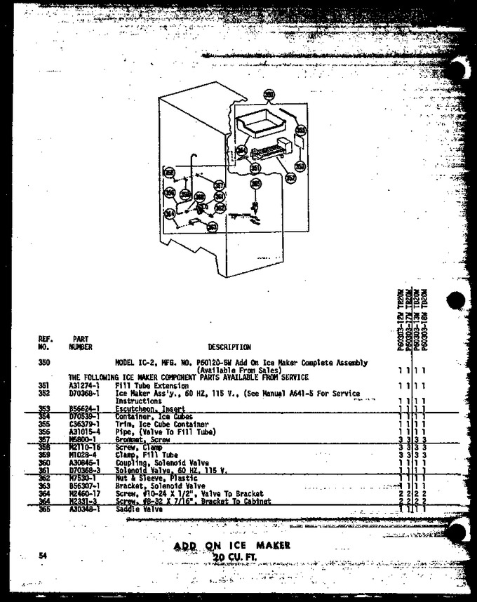 Diagram for TR20W-AG (BOM: P6030312W G)