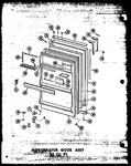 Diagram for 08 - Ref Door Assy 20 Cu. Ft.