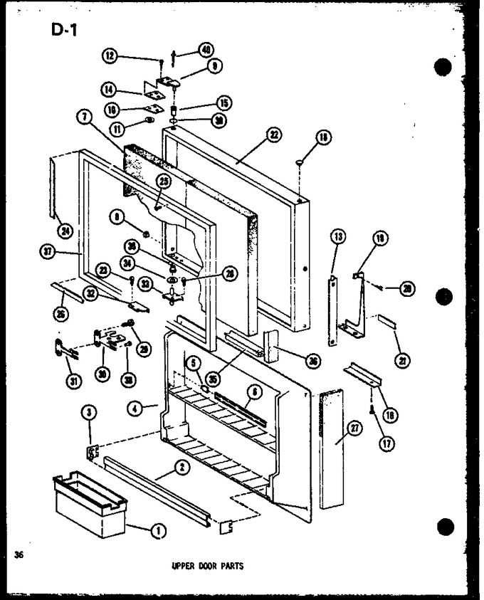 Diagram for TD23D-A (BOM: P7466006W A)