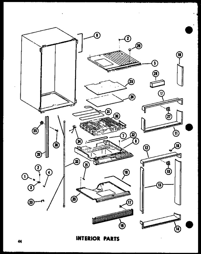 Diagram for TD23EL (BOM: P7466015W L)