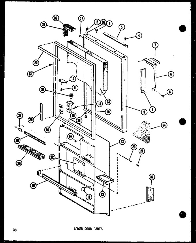 Diagram for TD23EL (BOM: P7466015W L)