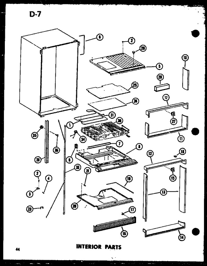 Diagram for TD23FA (BOM: P7528806W A)