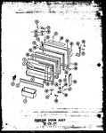 Diagram for 03 - Fz Door Assy 23 Cu. Ft.