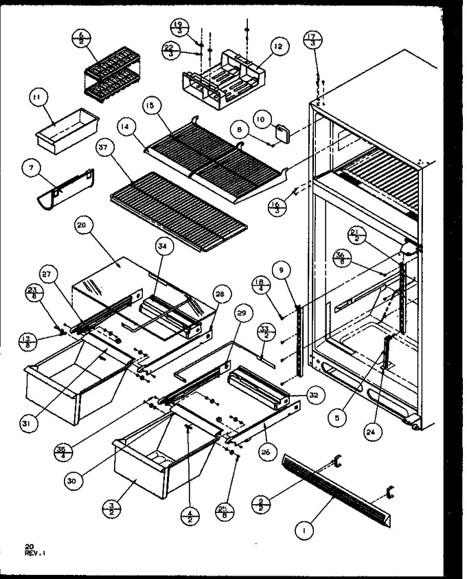 Diagram for TQ18RBL (BOM: P1158402W L)