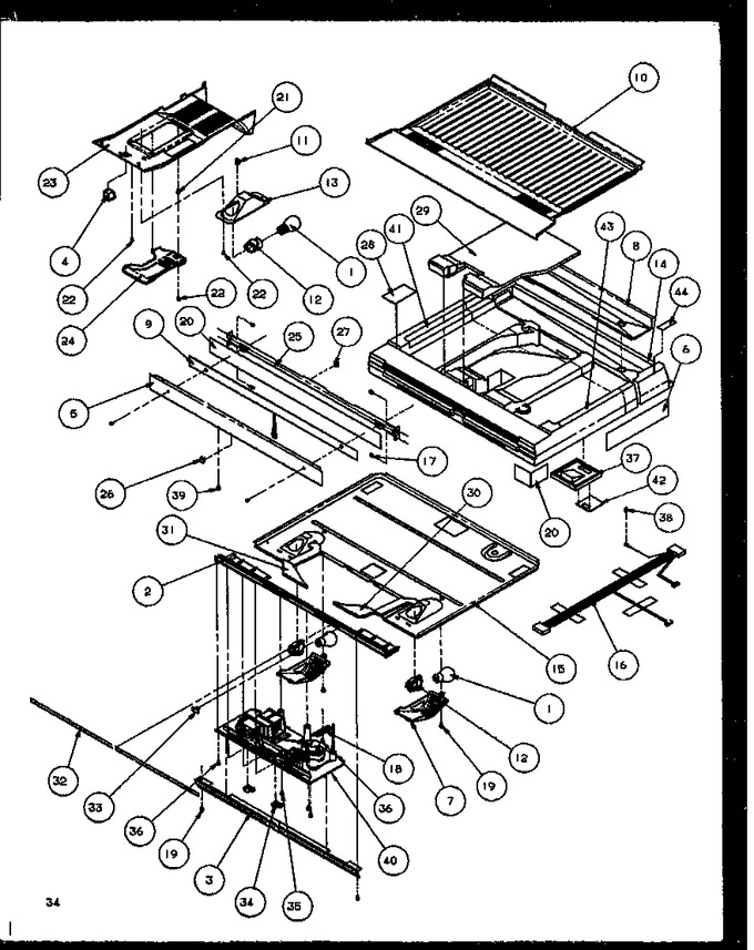 Diagram for TZ18RW (BOM: P1158405W W)