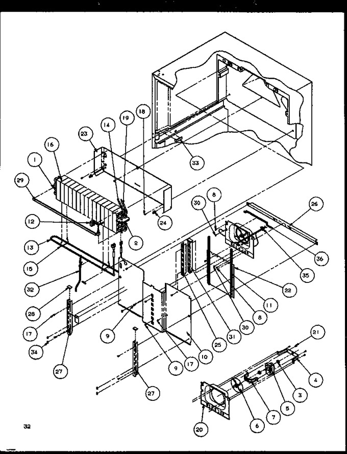 Diagram for TZI22RW (BOM: P1168007W W)