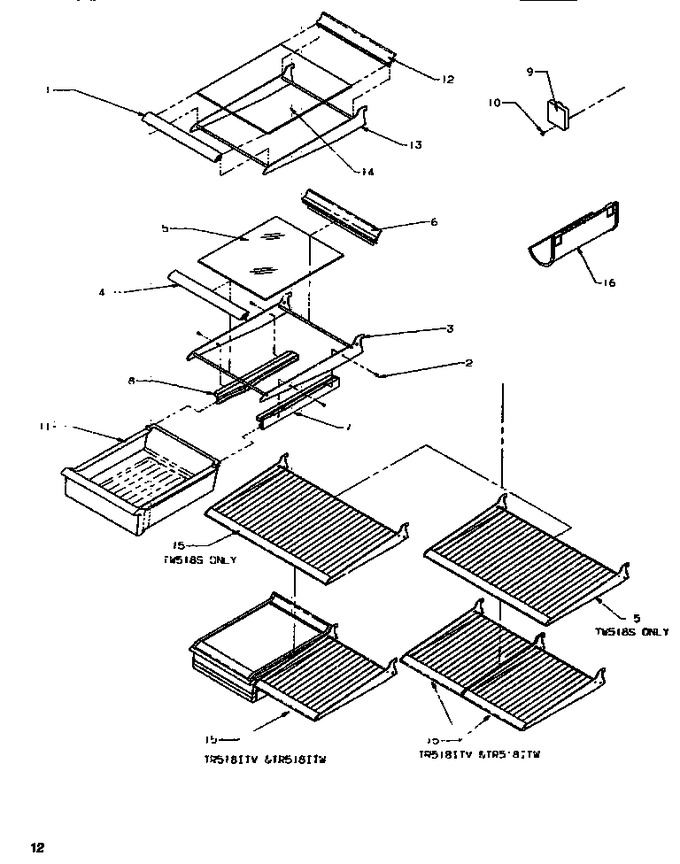 Diagram for TR518ITWW (BOM: P1183702W)