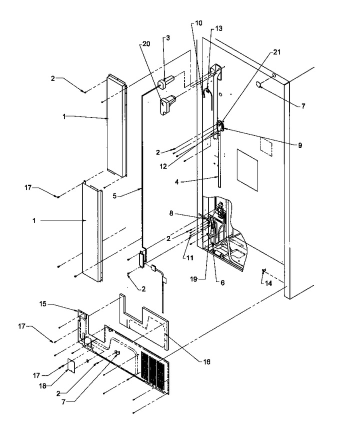 Diagram for TH21S3W (BOM: P1195601W W)