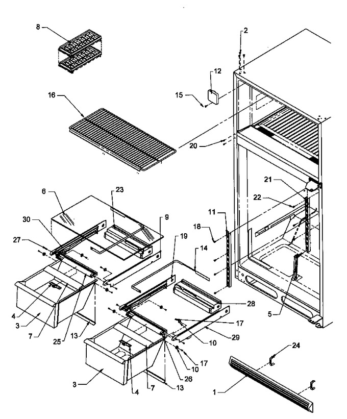 Diagram for TY21S4L (BOM: P1195609W L)