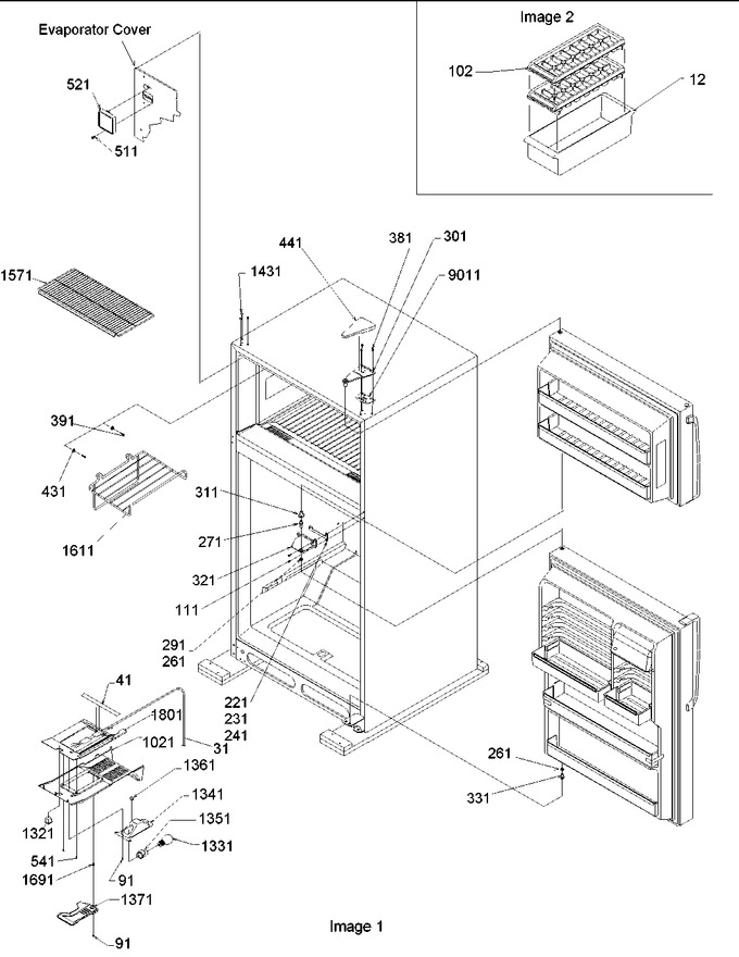 Diagram for TH21V2C (BOM: P1315906W C)