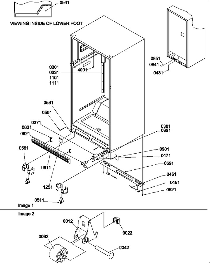 Diagram for TH21V2L (BOM: P1315902W L)