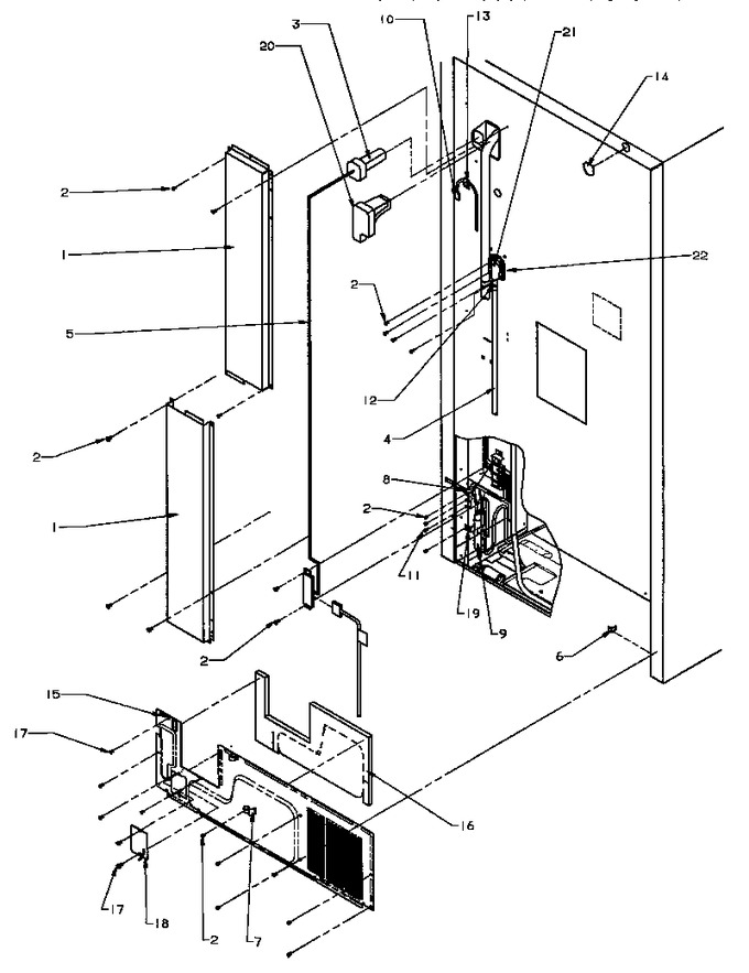 Diagram for TJ18R3W (BOM: P1181712W W)