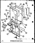 Diagram for 05 - Ref Door Parts