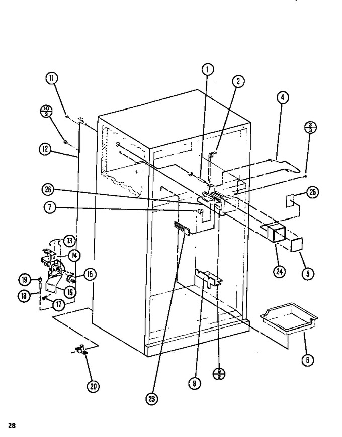 Diagram for TLI20N (BOM: P1106222W)