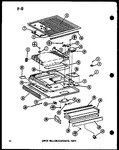 Diagram for 01 - Center Mullion/evap Parts