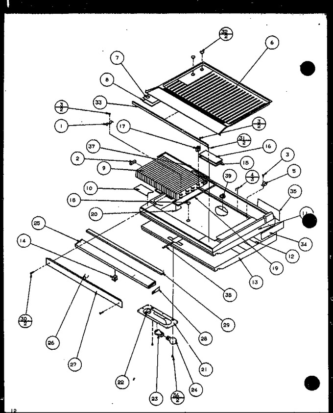 Diagram for TM14QB1W (BOM: P1111102W W)