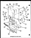 Diagram for 05 - Ref Door Parts