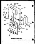 Diagram for 05 - Ref Door Parts