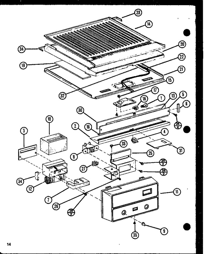 Diagram for TM16N1 (BOM: P1106116W)