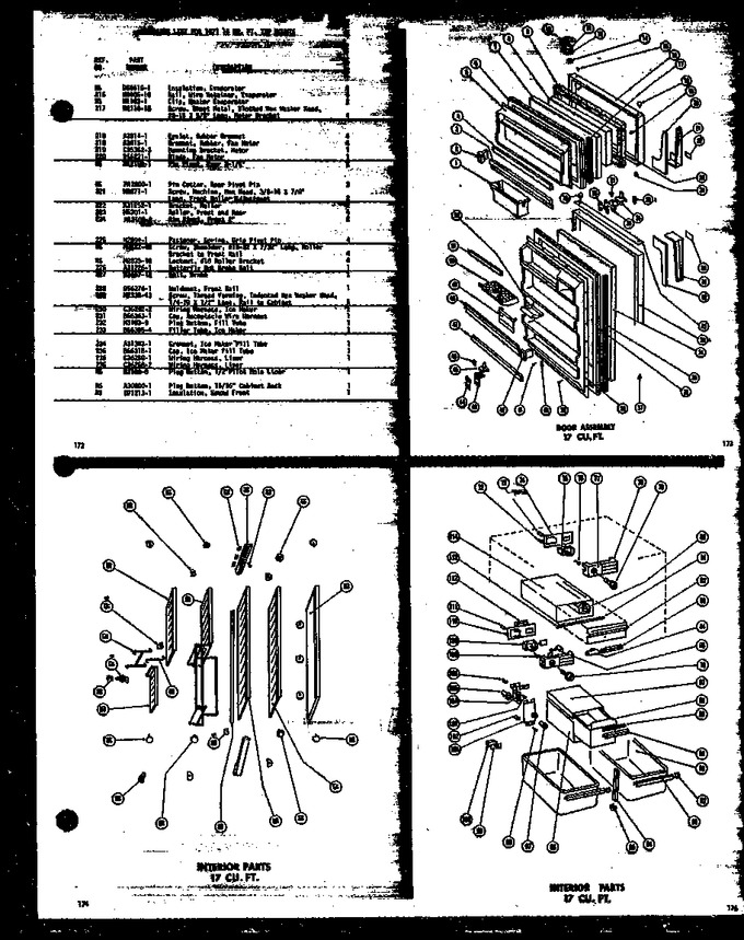 Diagram for TR17G-A (BOM: P6010110W A)