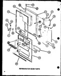 Diagram for 05 - Ref Door Parts