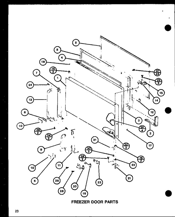 Diagram for TRG20SPH (BOM: P7711038W)