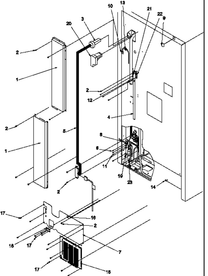 Diagram for TN22AL (BOM: P1300701W L)