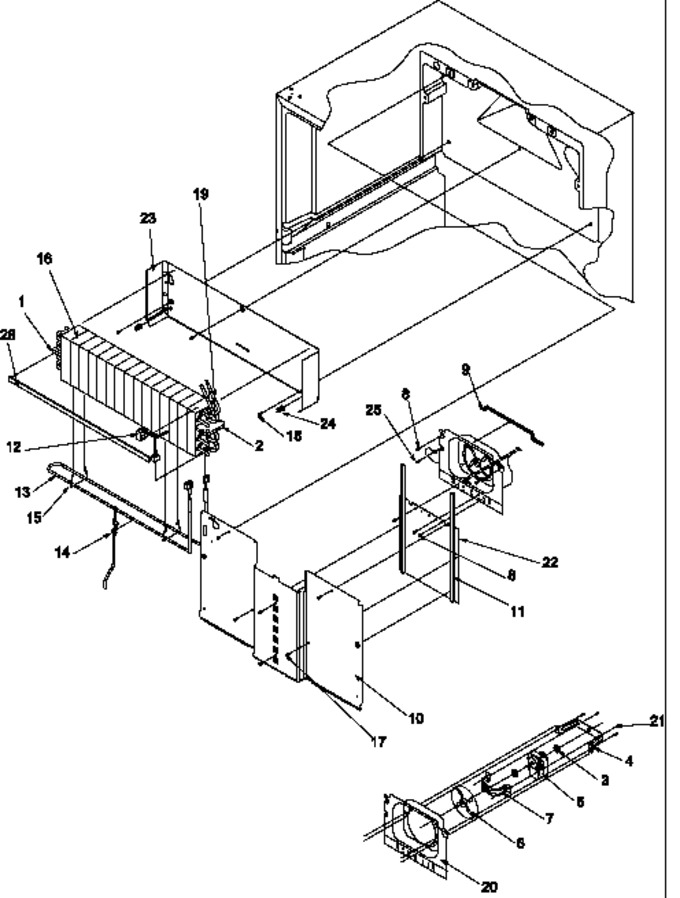 Diagram for TN22AW (BOM: P1300702W W)