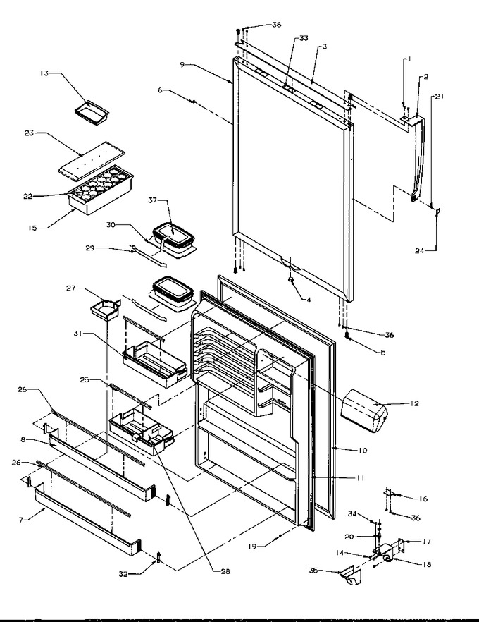 Diagram for TP21A3E (BOM: P1181503W E)