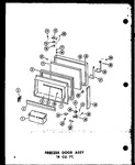 Diagram for 04 - Fz Door Assy 16 Cu. Ft.