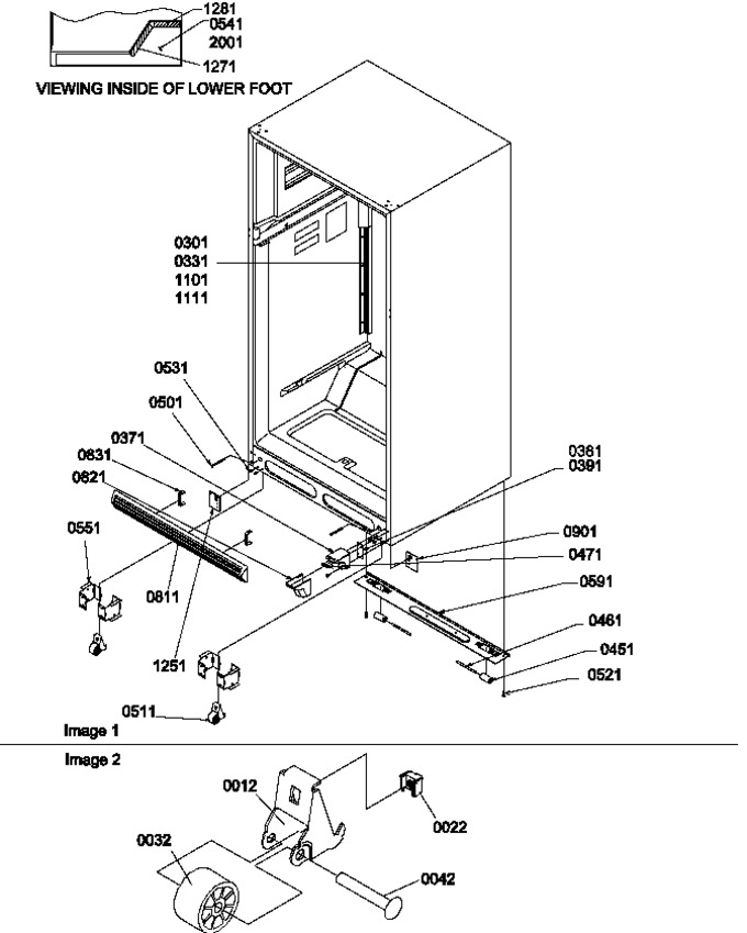 Diagram for TR18VW (BOM: P1307401W W)