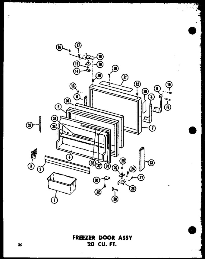 Diagram for TR20B-A (BOM: P7350008W A)