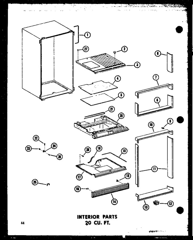 Diagram for TR20B (BOM: P7350008W)