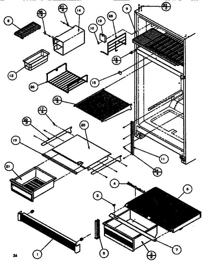 Diagram for TR518Q (BOM: P1135704W)