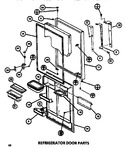 Diagram for 07 - Ref Door