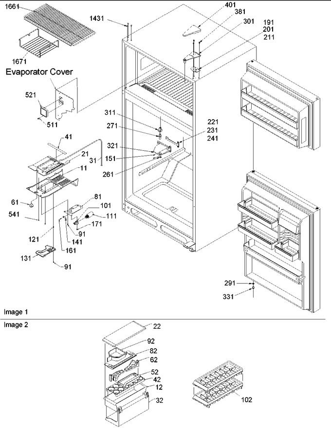 Diagram for TR521VW (BOM: P1322601W W)