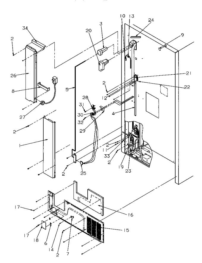 Diagram for TR522SW (BOM: P1182701W W)