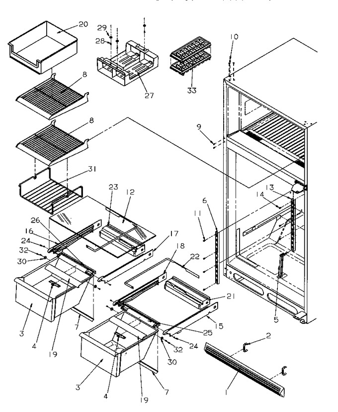 Diagram for TR522SW (BOM: P1182701W W)